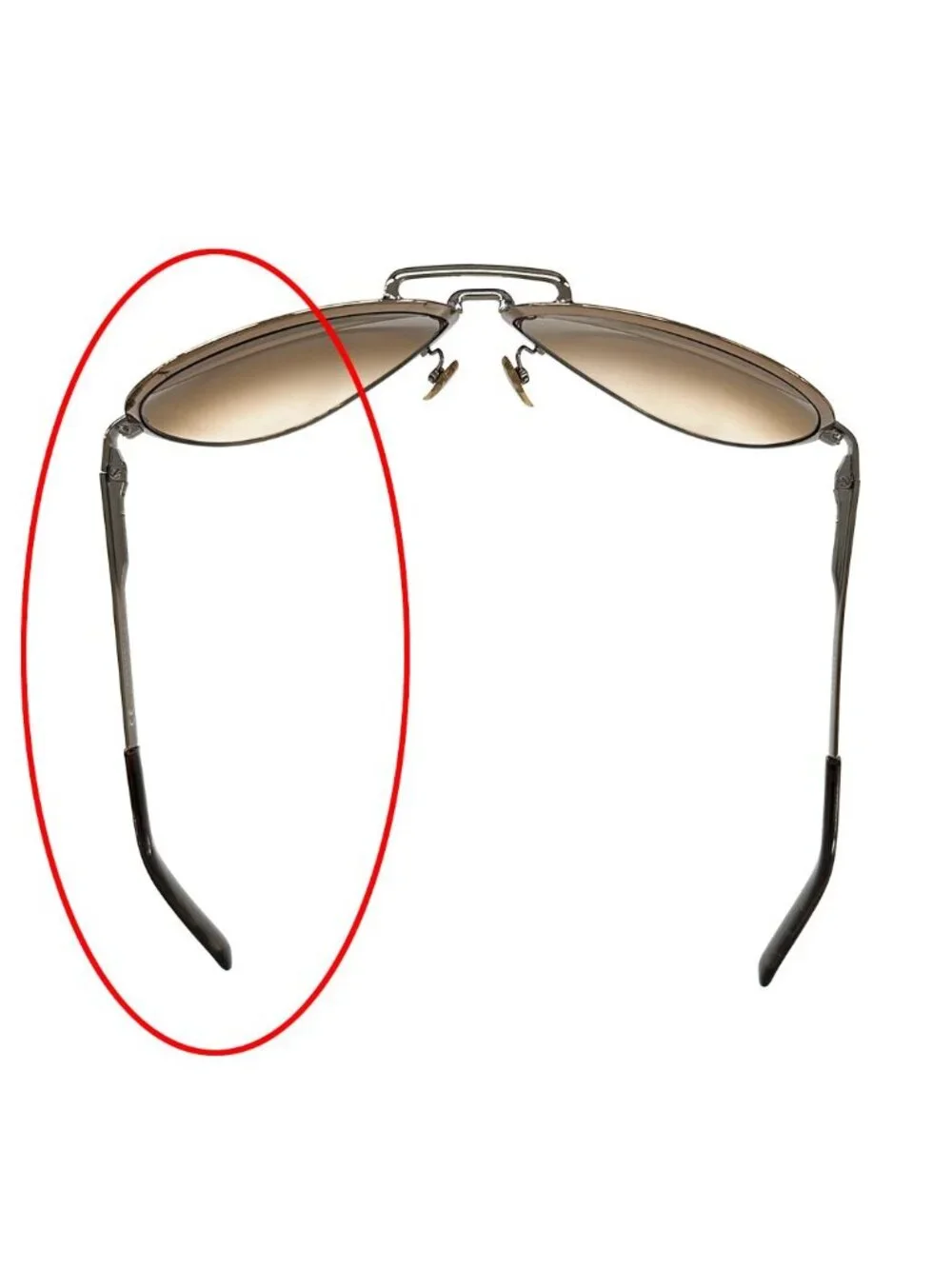 Gucci Sunglasses Brown Blancs S Gradation Summer Cool Eyewear